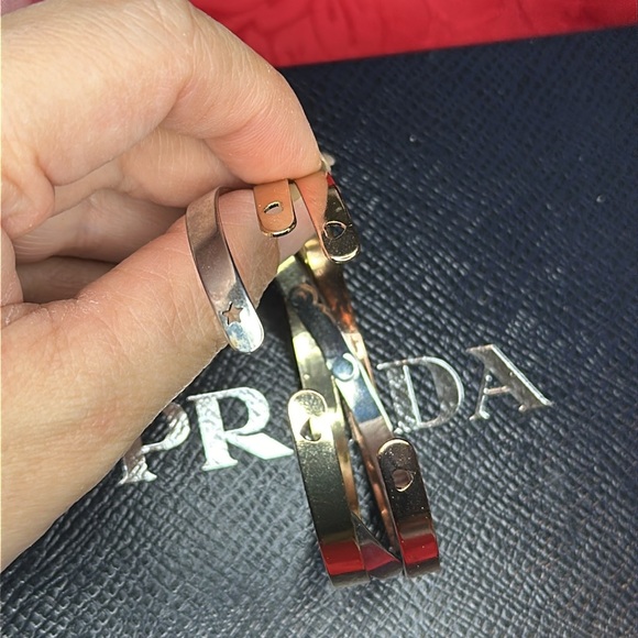 NEW Bangles Set - Never Give Up.Choose Kindness.Wish (Gold/Rose/Silver) - Picture 9 of 10